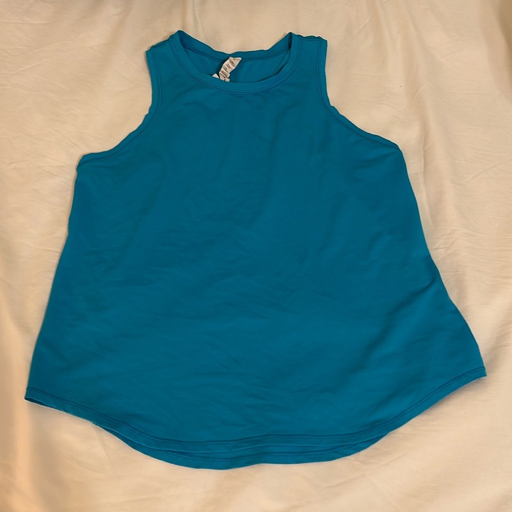 Lululemon Tank Top, Blue, Size 8